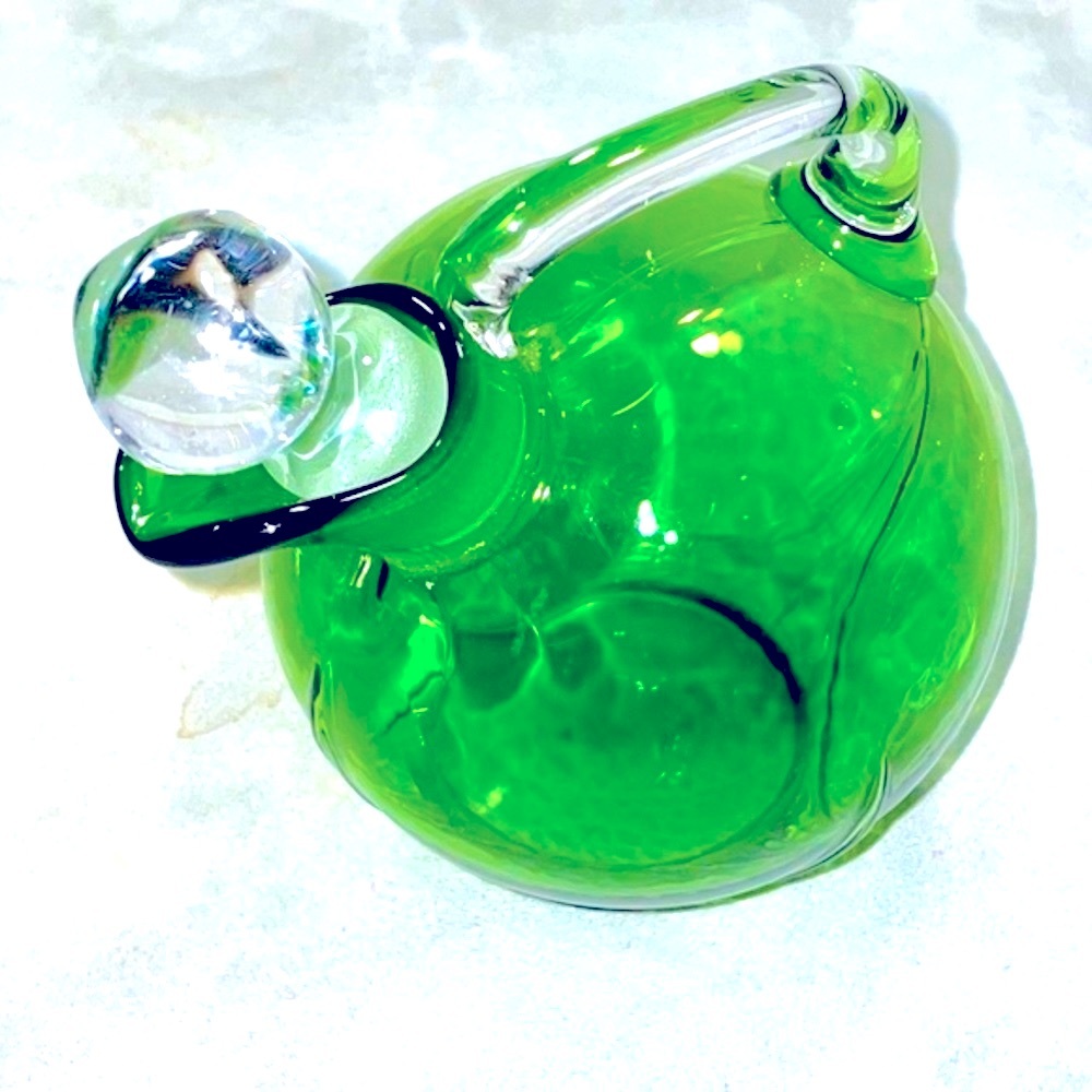 Blown Glass Decanter & Stopper Cambridge Glass Co. Art Deco Circa 1930 Pristine